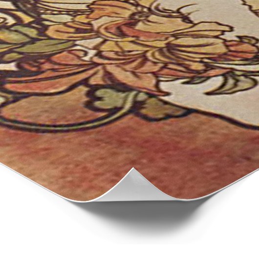 Poster Alfonse Mucha Trappistine Nouveau (Coin)