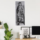 Poster Alfonso X 'le Sage', Roi de Castille (Bureau à domicile)