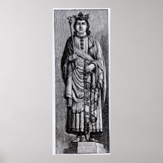 Poster Alfonso X 'le Sage', Roi de Castille (Devant)