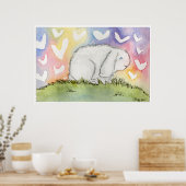 Poster Alfred Bunny Avec Amour (Cuisine)