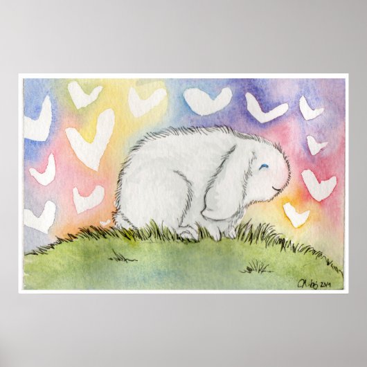 Poster Alfred Bunny Avec Amour (Devant)