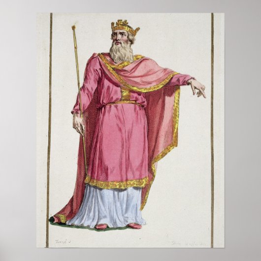 Poster Alfred le Grand (849-99) de Receuil des Estamp (Devant)