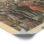 Poster Alfred Leblanc arrive à Issy-les-Moulineaux (Coin)