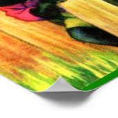 Poster Alfred Mainzer chats escalade un pommier (Coin)