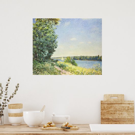 Poster Alfred Sisley 2 (Cuisine)