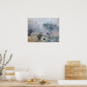 Poster Alfred Sisley Fog, Voisins (Cuisine)