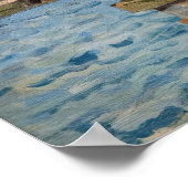 Poster Alfred Sisley - Footbridge à Argenteuil (Coin)