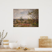 Poster Alfred Sisley - Jour de vent à Veneux (Cuisine)