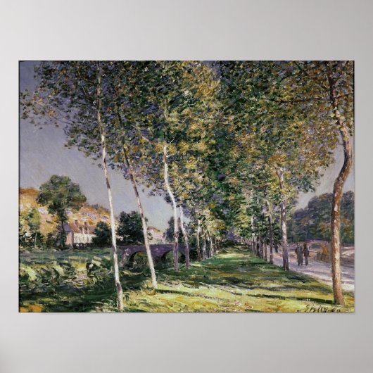 Poster Alfred Sisley | La marche (Devant)
