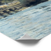 Poster Alfred Sisley | La Seine à Bougival (Coin)