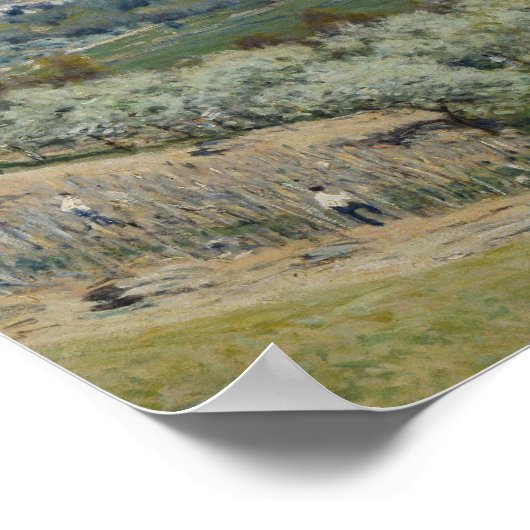 Poster Alfred Sisley - La Terrasse à Saint-Germain (Coin)