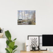 Poster Alfred Sisley Le canal du Loing (Bureau à domicile)