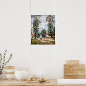Poster Alfred Sisley - Le chemin Versailles (Cuisine)
