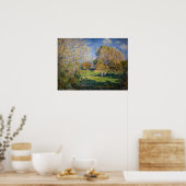 Poster Alfred Sisley - Le Jardin de Hoschede, Montgeron (Cuisine)