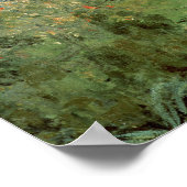 Poster Alfred Sisley | Le jardin de la famille Hoschede (Coin)