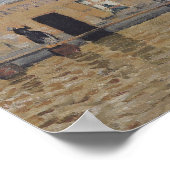 Poster Alfred Sisley | Les inondations à Port-Marly (Coin)