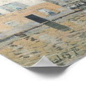 Poster Alfred Sisley | Les inondations à Port-Marly (Coin)