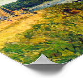 Poster Alfred Sisley - Les rives de l'Oise (Coin)