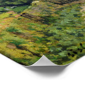 Poster Alfred Sisley | Louveciennes, Les hauteurs de Marl (Coin)