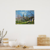 Poster Alfred Sisley Orchard au printemps (Cuisine)