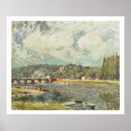 Poster Alfred Sisley | the Bridge at Sevres (Devant)