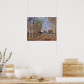 Poster Alfred Sisley | Un coin des bois aux Sablons (Cuisine)