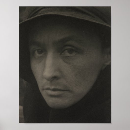 Poster Alfred Stieglitz Georgia O’Keeffe Portrait Photo (Devant)