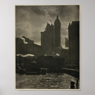Poster Alfred Stieglitz New York City of Ambitions Photo