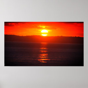 Poster Algarve – Portugal – Sunset – Sonnenuntergang