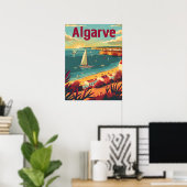 Poster Algarve Vintage (Bureau à domicile)