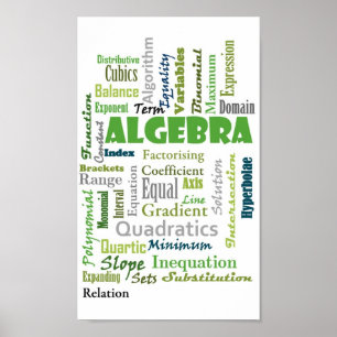 Poster Algebra (vert)