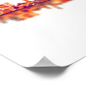 Poster Alger Algérie Skyline (Coin)