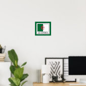 Poster Algeria (Bureau à domicile)