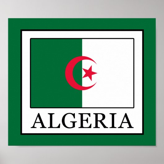 Poster Algeria (Devant)