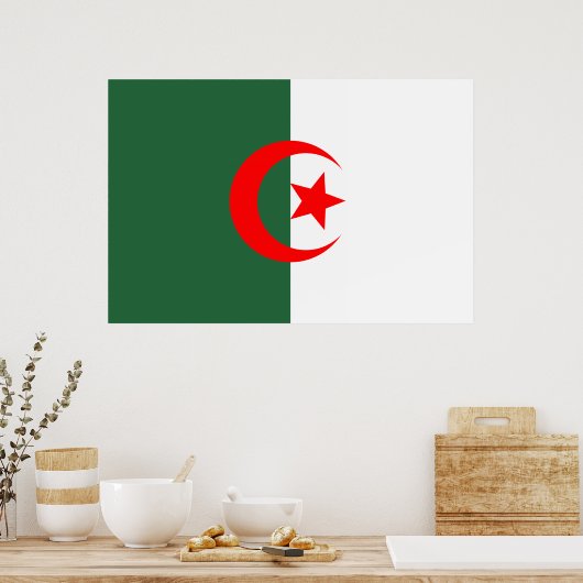 Poster Algérie (Cuisine)