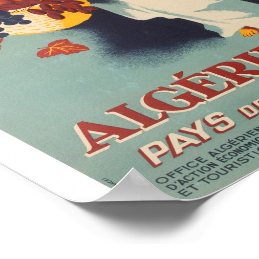 POSTER ALGÉRIE (Coin)
