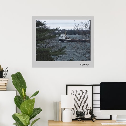 Poster Algocape (Bureau à domicile)