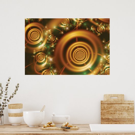 Poster Algorithme éternel. (Cuisine)