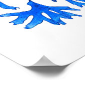 Poster Algues bleues Imprimer No 5 Botanique Côtière Impr (Coin)