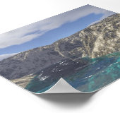 Poster algues de plage (Coin)