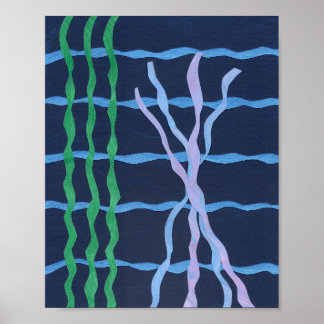 Poster Algues et corail