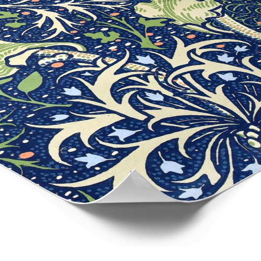 Poster Algues (par William Morris) (Coin)