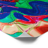 Poster Algues psychédéliques.... (Coin)