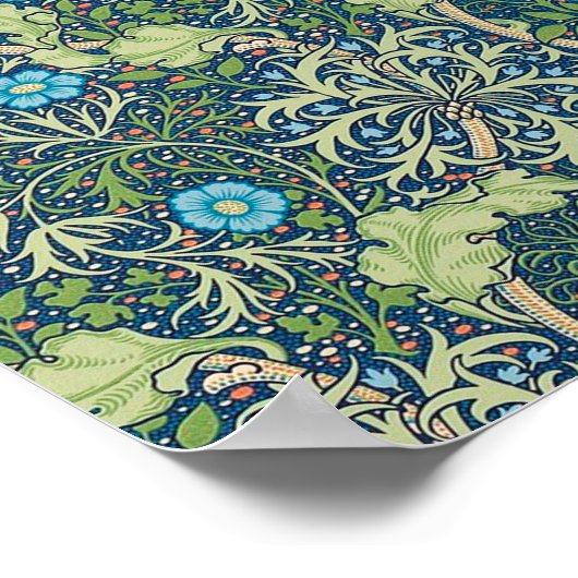 Poster Algues, William Morris (Coin)