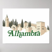Poster Alhambra (Devant)