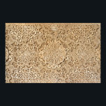 Poster Alhambra motif<br><div class="desc">L'Alhambra se lamente. Détail décoratif de l'Alhambra à Grenade,  Spain. Traditional for islamic art floral pattern. Color photo</div>