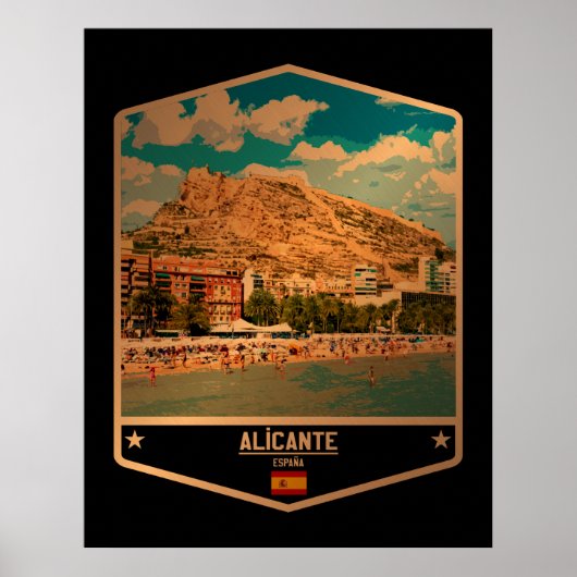 Poster Alicante (Devant)