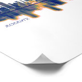 Poster Alicante Skyline (Coin)