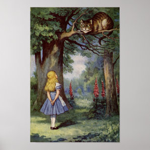 Poster Alice and the Cheshire Cat