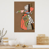 Poster Alice and Wonderland Forest Character Painting-12 (Cuisine)